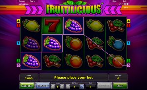 Fruitilicious online slot machine