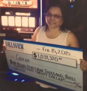 Casilda Pouk wins Mighty Millionaire progressive jackpot