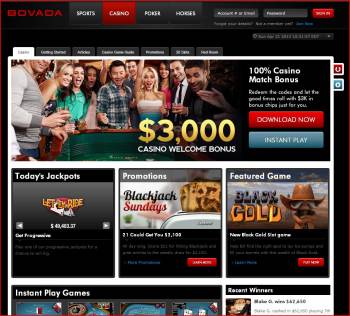 Bovada Casino Slot Machines Screenshot