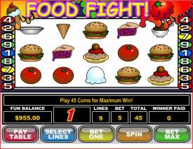 Food Fight Slots Screenshot